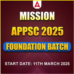 APPSC Foundation Batch 2025-26 | A complete Batch for All Upcoming APPSC Exams | Online Live Classes by Adda 247