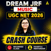 DREAM JRF | UGC NET 2026 MUSIC CRASH COURSE | LIVE CLASS + RECORDED CLASSES BY ADDA 247