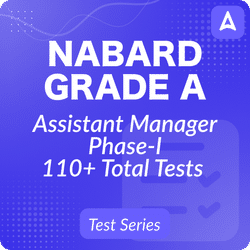 NABARD Grade A Assistant Manager Phase-I  | Online Test Series by Adda247