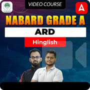 NABARD Grade A | ARD | Hinglish | Complete Video Course By Adda247