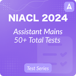 NIACL Assistant Mains Mock Test Series 2024 by Adda247