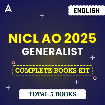 NICL AO Generalist Complete Books Kit (English Printed Edition) 2025 By Adda247
