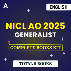 NICL AO Generalist Complete Books Kit (English Printed Edition) 2025 By Adda247