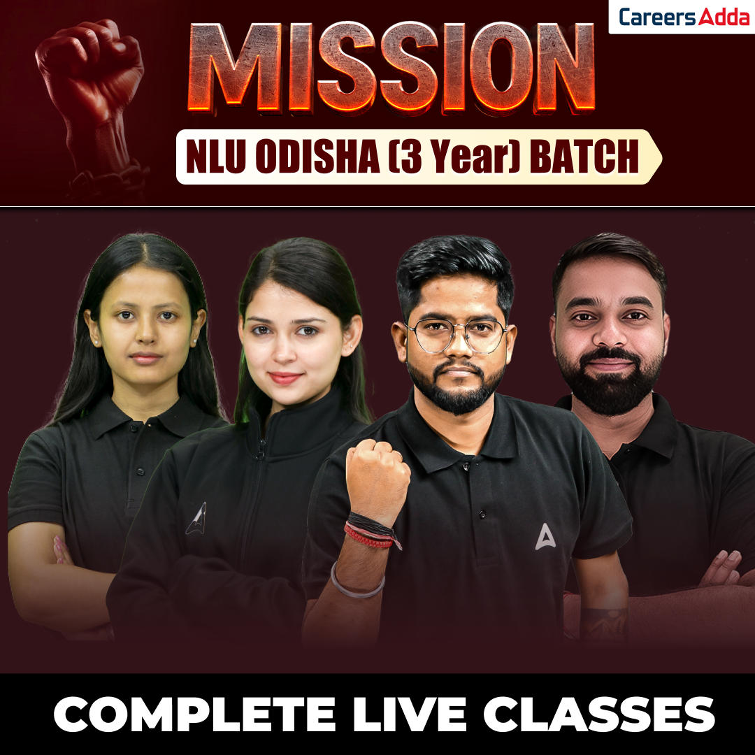 MISSION NLU ODISHA (3 Year) BATCH | Complete Live Classes By Careers Adda