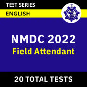 NMDC Field Attendant Mock Test