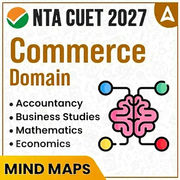 CUET UG Commerce with Mathematics Mind Maps | E-Book By Adda 247
