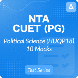 NTA CUET (PG)  Political Science (HUQP18) Test Series | Online Test Serie By Adda247