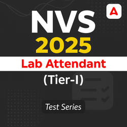 NVS Lab Attendant (Tier-I) 2025 Mock Test