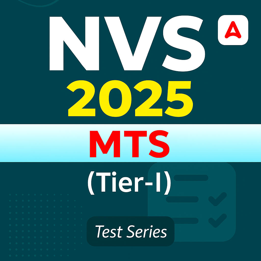 NVS MTS (Tier-I) 2025 Mock Test