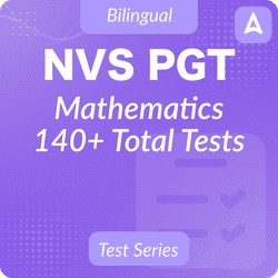 NVS PGT Mathematics 2024, Complete Bilingual online Test Series by Adda247