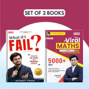 Combo Of The Viral Maths 2.0 for Maths Calculation & What If I Fail? – Based on True Experiences| Novel (Hindi Printed Edition) By Adda247