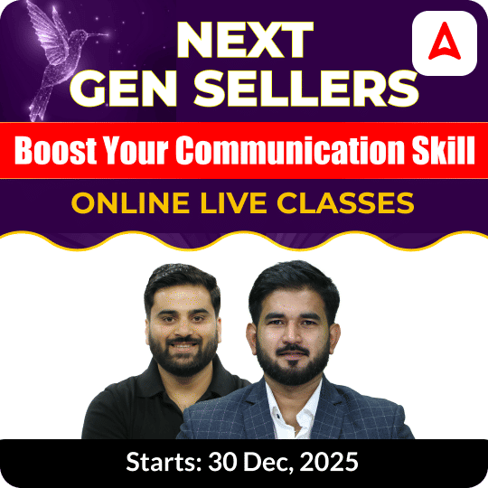NextGen Sellers | Boost Your Communication Skill | Online Live classes by Adda247