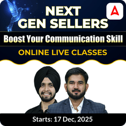 NextGen Sellers | Boost Your Communication Skill | Online Live classes by Adda247