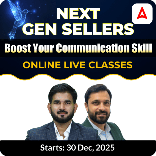 NextGen Sellers | Boost Your Communication Skill | Online Live classes by Adda247