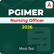 PGIMER Nursing Officer 2026 Mock Test
