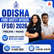 Odisha Food Safety Officer (FSO) 2026 | Hinglish | Online Live Classes with Test Series by Adda 247