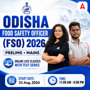 Odisha Food Safety Officer (FSO) 2026 | Hinglish | Online Live Classes with Test Series by Adda 247