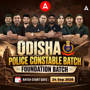 ODISHA CONSTABLE Foundation Batch | Online Live Classes By Adda247