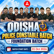 ODISHA CONSTABLE Foundation Batch | Online Live Classes By Adda247