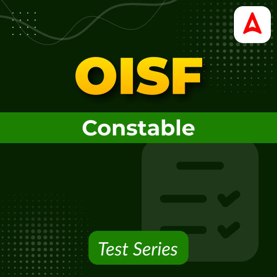 OISF Constable Test Series 2026