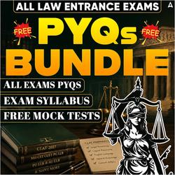 All Law Entrance Exams PYQs Bundle