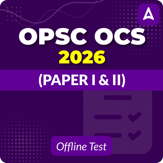 OPSC OCS Offline Test Series 2026