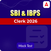 SBI & IBPS Clerk Mock Test | Bilingual