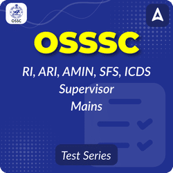 OSSSC RI, ARI, AMIN, SFS, ICDS Supervisor Mains 2025