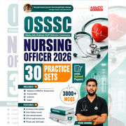 OSSSC Nursing Officer 2026 | 30 Practice Sets with Solved Papers | 3000+ MCQs Book | English Printed Edition by Adda247