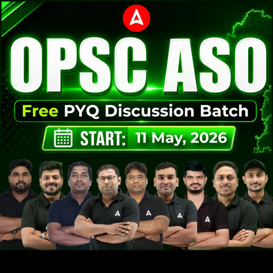 OPSC ASO Free PYQ Batch Online | Live Classes By Adda247