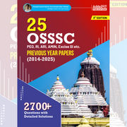 25 OSSSC Previous Year Book (2014-2025) | 2700+ Questions (Bilingual Printed Edition) by Adda247