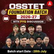 OSSTET EXAM 2026-27 Foundation Batch | Online Live Classes By Adda247