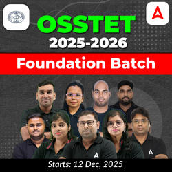OSSTET EXAM 2025-26 Foundation Batch | Online Live Classes By Adda247