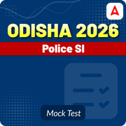 Odisha Police SI 2026 Mock Test