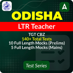 Odisha LTR Teacher TGT Science (CBZ) Mock Test 2024