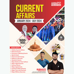 Odisha Current Affairs January to July 2024 |  1600+ MCQs (English Printed Edition) by Adda247