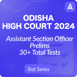 Odisha High Court ASO Prelims 2024