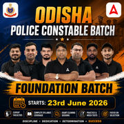 ODISHA CONSTABLE Foundation Batch | Online Live Classes by Adda 247