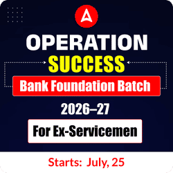 Operation Success: Bank Foundation Batch 2026–27 for Ex-Servicemen | Online Live Classes by Adda 247