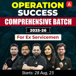 Operation Success: Comprehensive Batch for 2025-26 Bank Exams for Ex-Servicemen | Online Live Classes by Adda 247