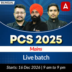 Punjab PCS 2025 Mains Live batch | Online Live Classes by Adda 247