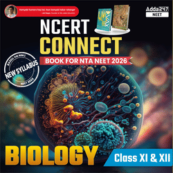NEET Biology Book - NCERT Connect for Class 11th & 12th for NEET 2025 Exam | (Set of 2 Books) By Adda 247