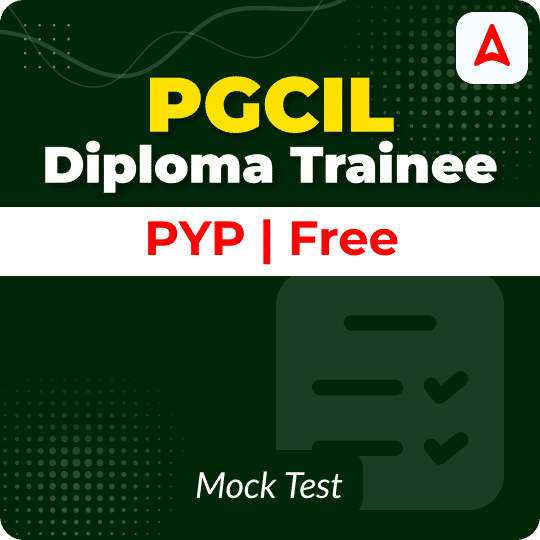 PGCIL Diploma Trainee 2026 Mock Test