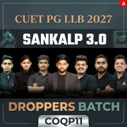 CUET PG LLB 2027 | SANKALP 3.0 DROPPERS BATCH | DU LLB & BHU LLB Preparation | Online Coaching By Adda247