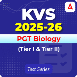 KVS PGT Biology (Tier I & II) Mock Test 2025