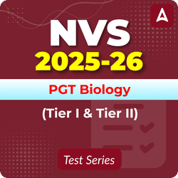 NVS PGT Biology (Tier I & II) Mock Test 2025