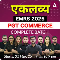 एकलव्य | EMRS 2025 PGT COMMERCE | COMPLETE BATCH | Online Live Classes by Adda 247