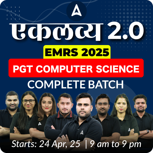 एकलव्य 2.0 | EMRS 2025 PGT COMPUTER SCIENCE | LIVE + RECORDED CLASSES BY ADDA247