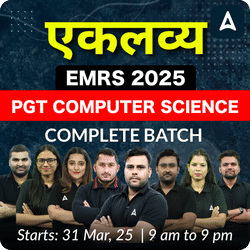 एकलव्य | EMRS 2025 PGT COMPUTER SCIENCE | COMPLETE BATCH | Online Live Classes by Adda 247