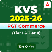 KVS PGT Commerce (Tier I & II) Mock Test 2025-2026